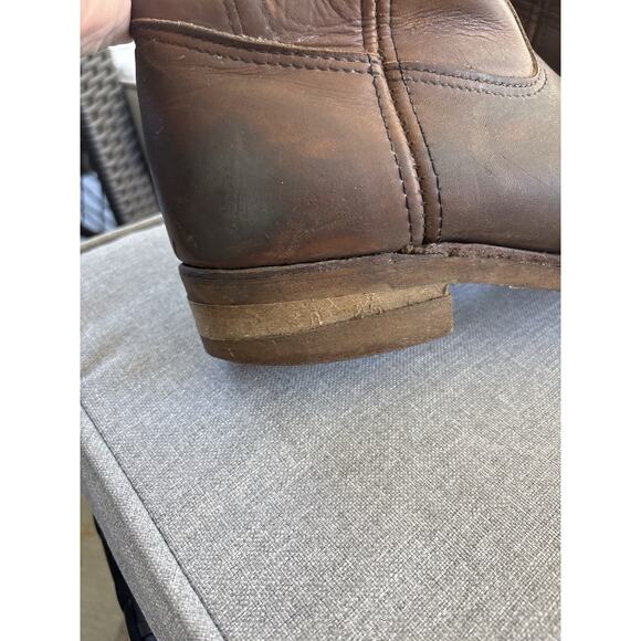 Red Wing 1155 Pecos Leather Work Boots Heritage Nailseat Soft Toe Sz 10 Western - Picture 14 of 15